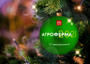 Коллектив выставки Агроферма поздравляет с Новым годом!